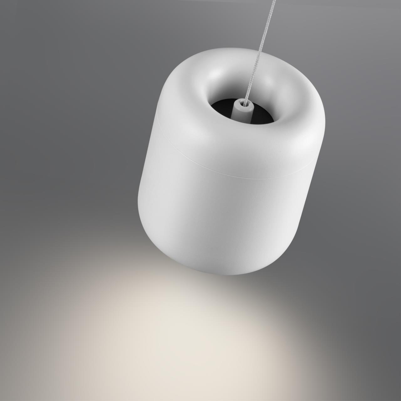 359437 OVER NT24 320 белый Светильник подвесной с механизмом регулировки высоты, провод 2м IP20 LED 10W 220-240V 3000K 650Лм LISSE — изображение 6