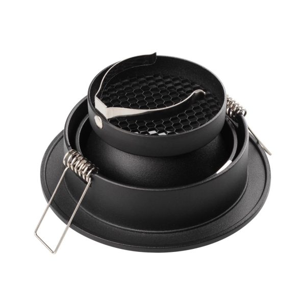 371000 WIR NT25 000 черный Светильник встраиваемый IP20 GU10 50W 220-240V MORUS — изображение 6