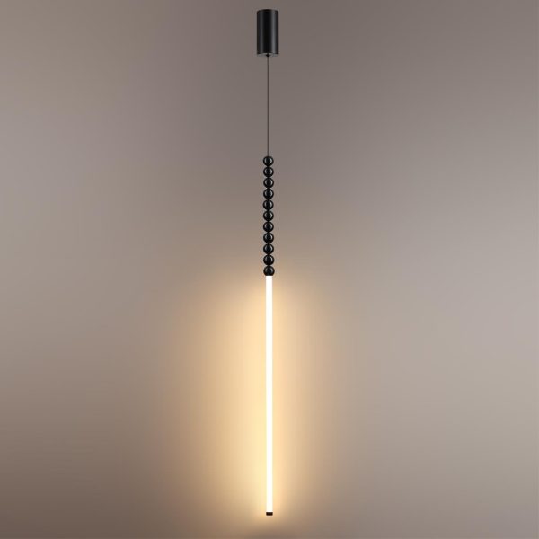 7149/12L HIGHTECH ODL26 Подвесной светильник  черный/акрилл/металл IP20 LED 12W 800Лм 3500K 300° 220V MONELLA — изображение 6
