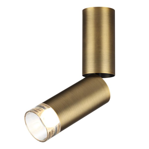7134/8CL HIGHTECH ODL26 Потолочный светильник бронза/металл IP20 LED 8W 640Лм 3000K 24° 220-240V LIGO — изображение 4