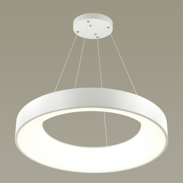 4066/50L L-VISION ODL19 382 белый/серый Люстра с ДУ LED 50W 220V SOLE — изображение 4