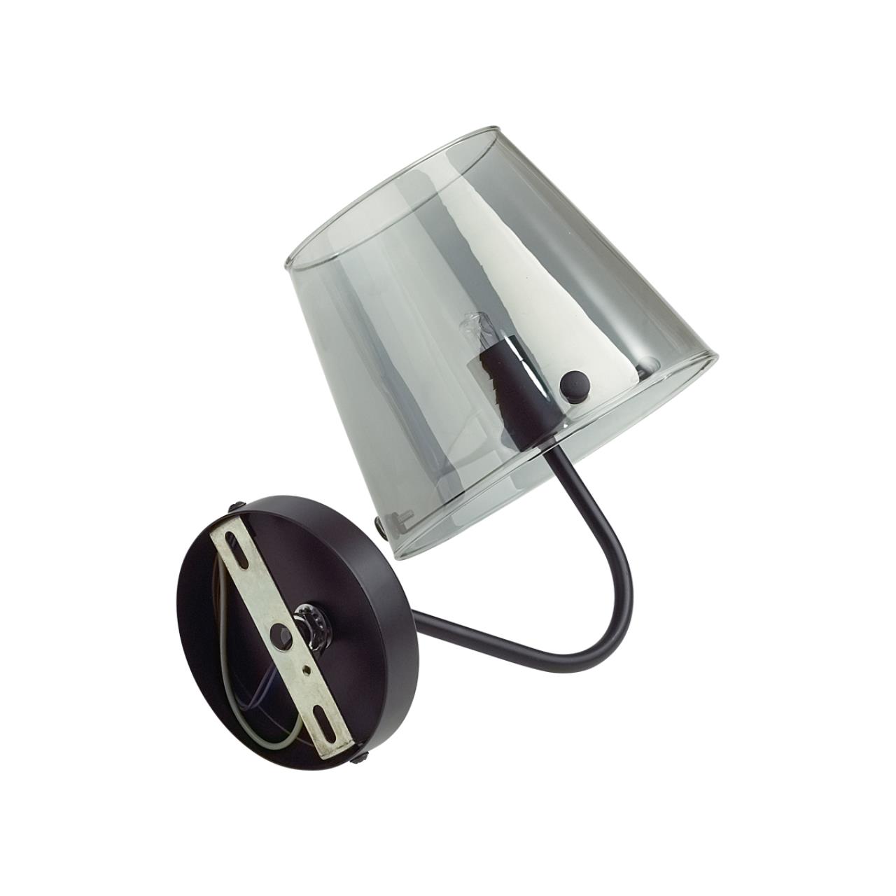 6570/1W MODERNI LN25 103 черный/дымчатый/металл/стекло Бра G9 1*20W 220V SMOKY — изображение 5