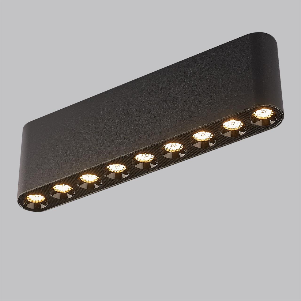 7092/21CL HIGHTECH ODL25 399 Потолочный светильник черный/металл/акрил IP20 LED 13W 988Лм 3000K 220V SMALL — изображение 7