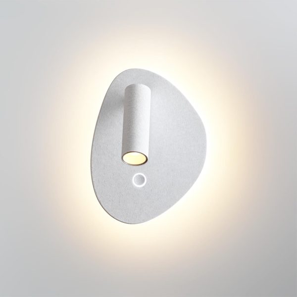 7183/9WL HIGHTECH ODL26 Настенный светильник  белый ice crack/металл IP20 LED 9W 580Лм 2700K/3300K/4000K 120° 220-240V ROY — изображение 4