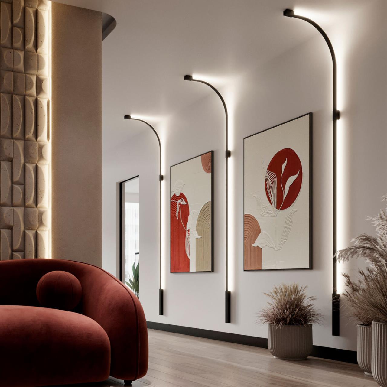 7006/100A HIGHTECH ODL25 242 Угловой элемент для инсталляции 1000мм IP20 LED 16W Лм 3000K CRI > 90 FINO — изображение 5