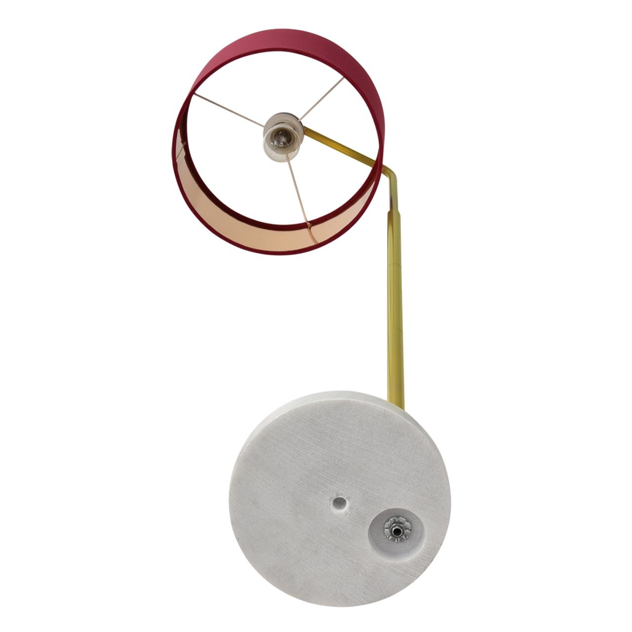 8073/1F NEOCLASSI LN25 366 золото/бордовый, металл/камень/текстиль Торшер E27 1*60W 220V VELVETA — изображение 6