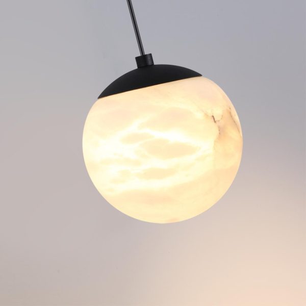 7181/37L HIGHTECH ODL26 Подвесной светильник  черный/алебастр/металл IP20 LED 37W 2600Лм 3000K 120° 220-240V MOONLIGHT — изображение 3