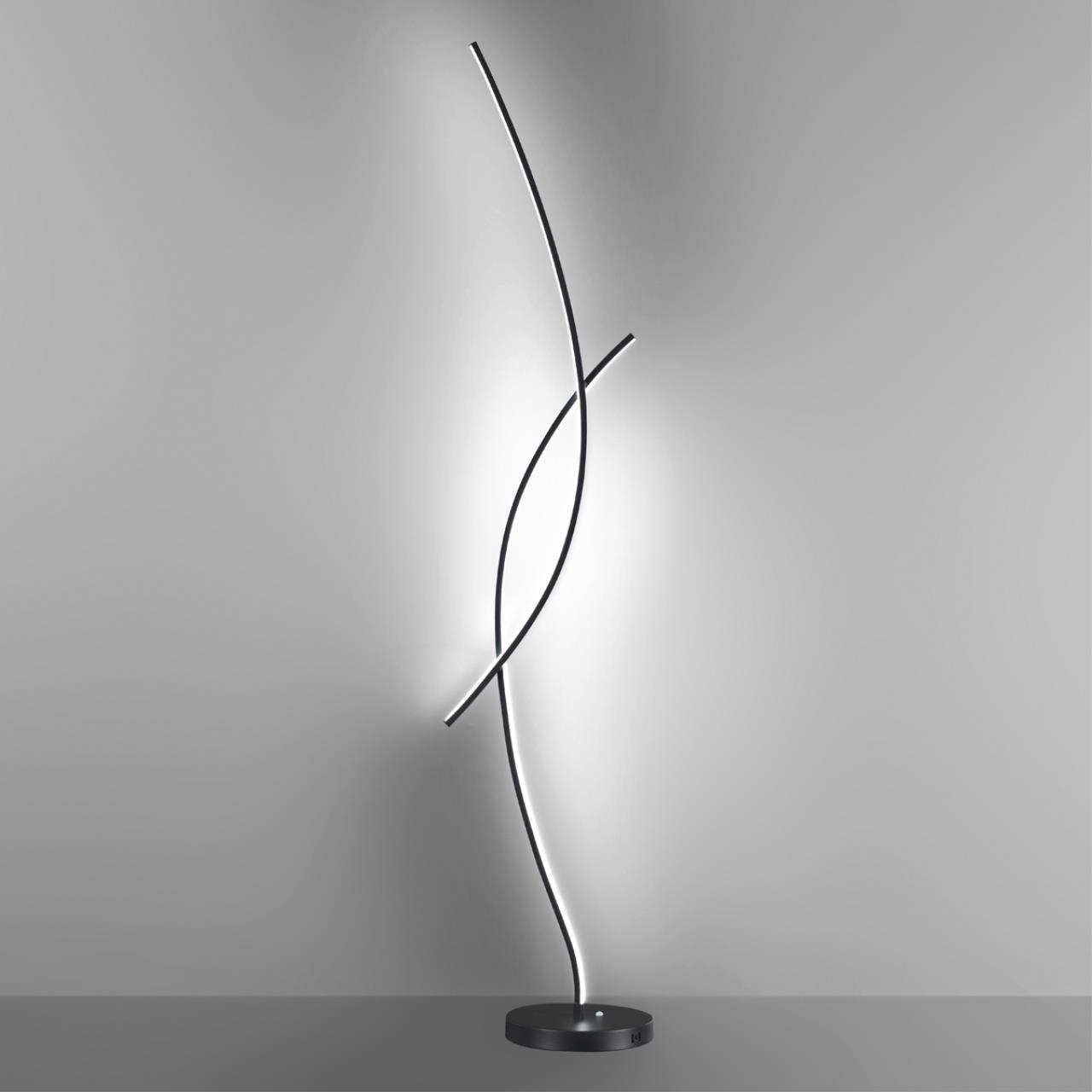 5693/24FL LEDIO LN23 372 чёрный Торшер LED 24W 3000-6000K 4600Лм 220V NYX — изображение 3