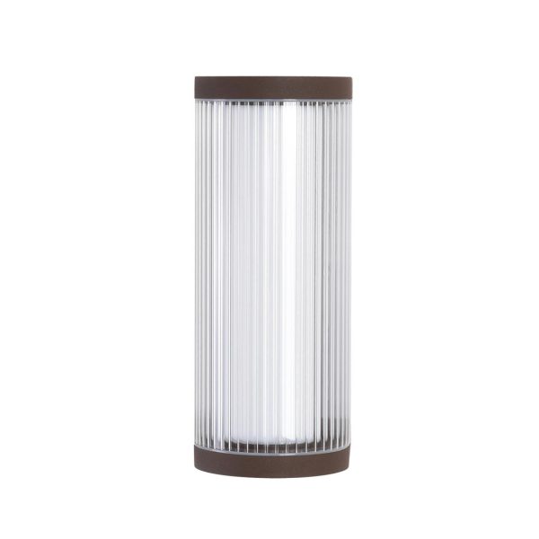 7180/12WL NATURE ODL26 Настенный светильник  коричневый/акрил/металл IP65 LED 12W 750Лм 3000K 162° 220-240V CORTENA
