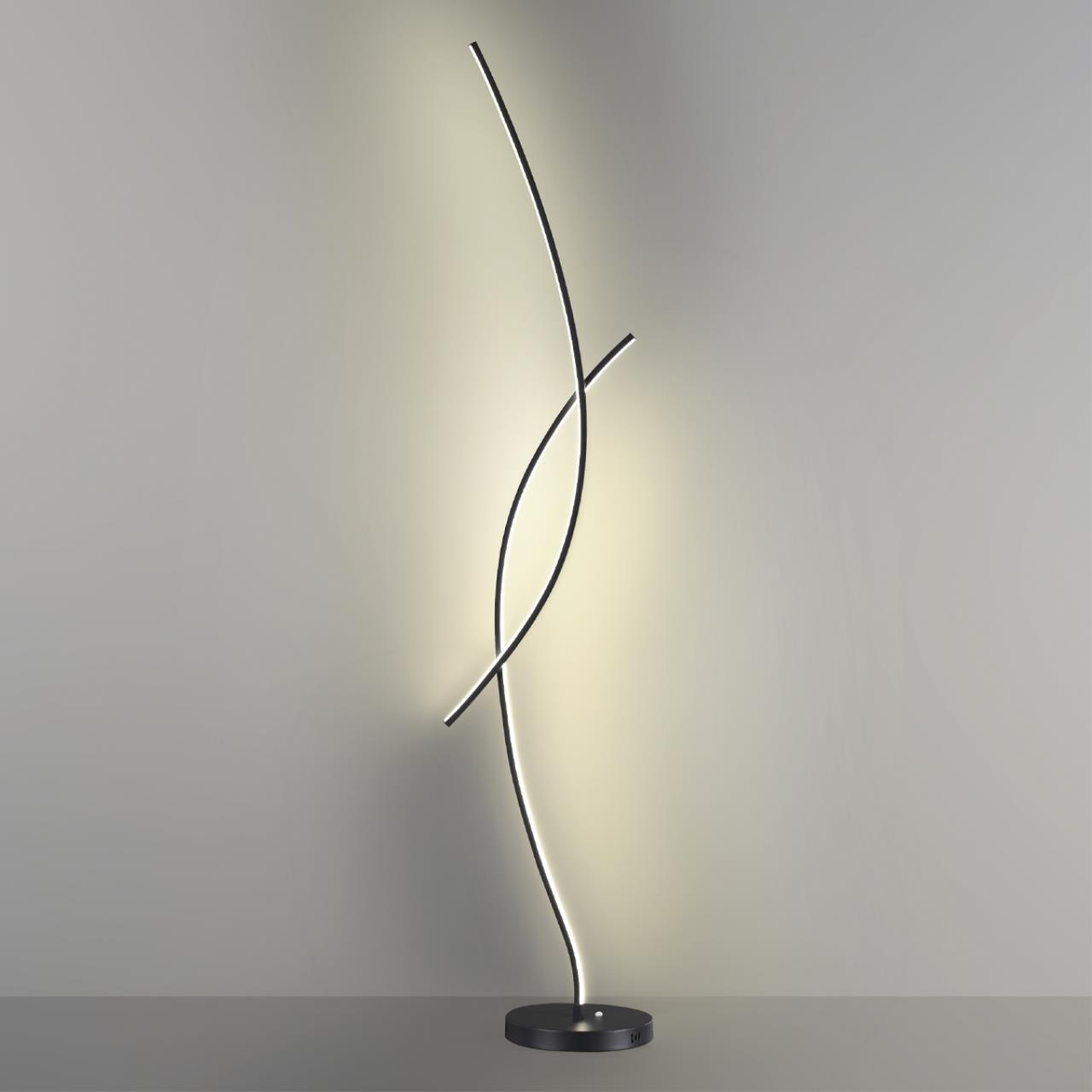 5693/24FL LEDIO LN23 372 чёрный Торшер LED 24W 3000-6000K 4600Лм 220V NYX — изображение 5