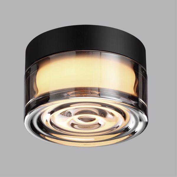 7157/6CL HIGHTECH ODL26 Настенно-потолочный светильник  черный/дымчатый/стекло/поликарбонат IP65 LED 6W 410Лм 2200/2700/3000K 120° 220-240V RONDA — изображение 6