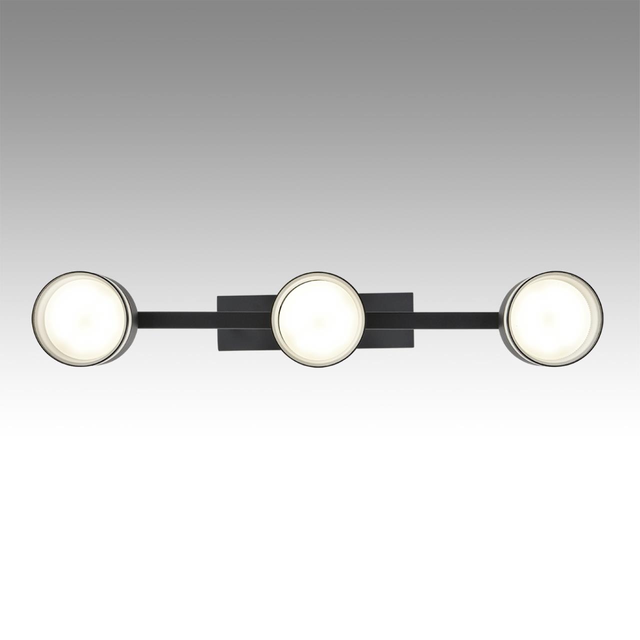 8240/3 COMFI LN25 198 черный, металл/акрил Светильник подвесной LED GX53 3*7W 220V LANIKA — изображение 5