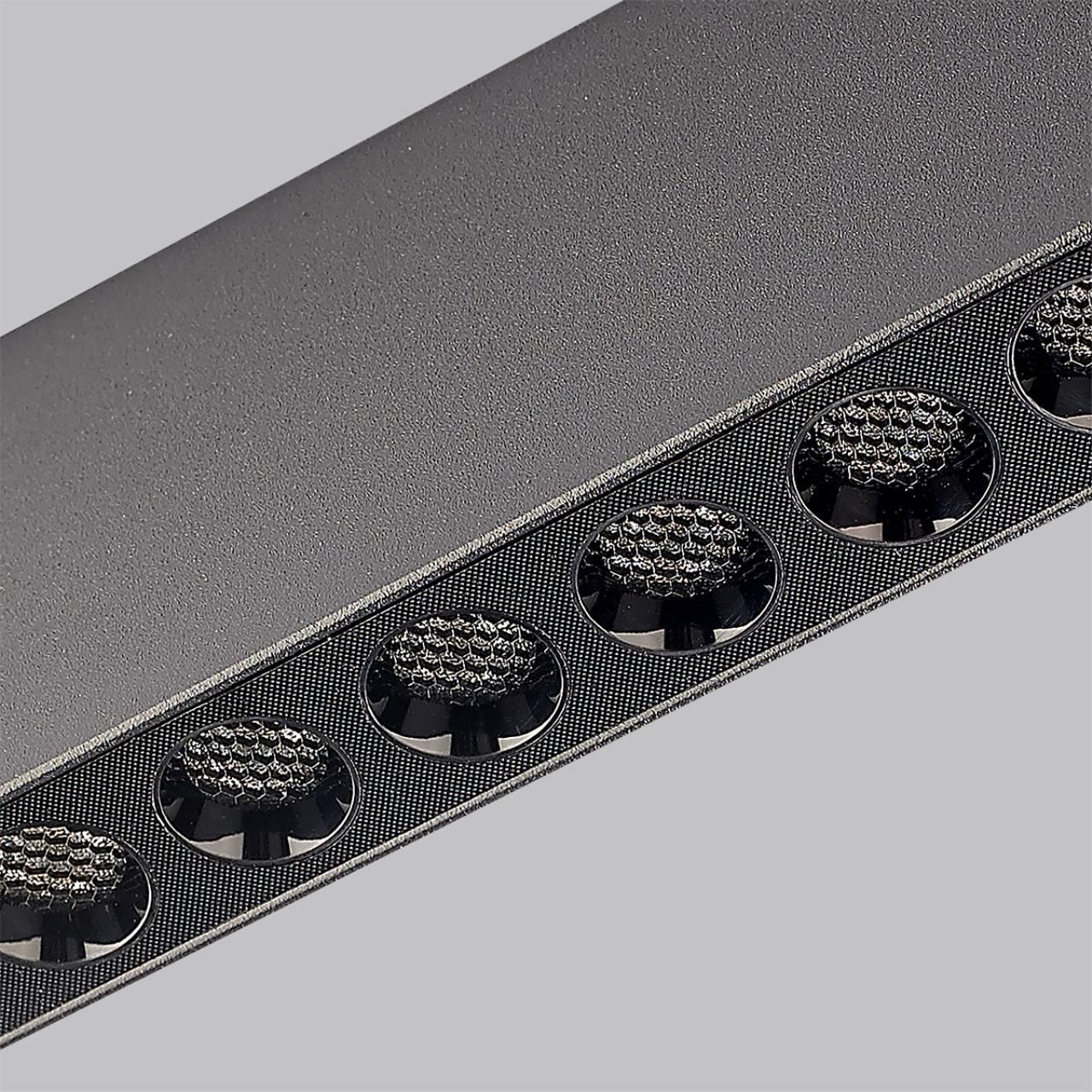 7092/21CL HIGHTECH ODL25 399 Потолочный светильник черный/металл/акрил IP20 LED 13W 988Лм 3000K 220V SMALL — изображение 3