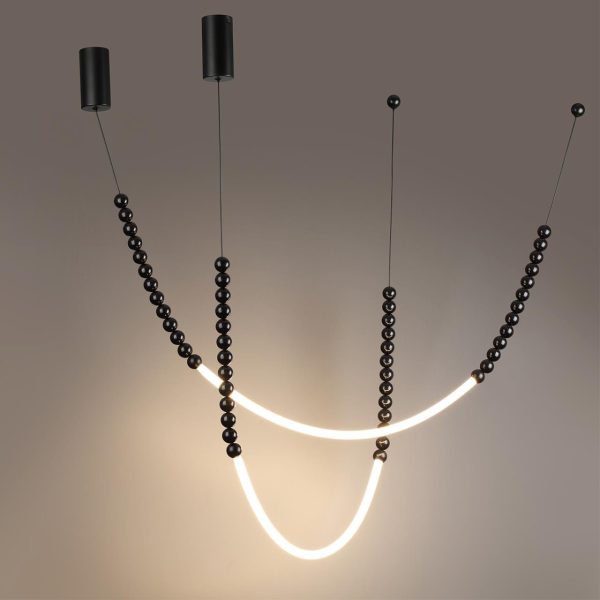 7149/24CL HIGHTECH ODL26 Потолочный светильник  черный/акрилл/металл IP20 LED 25W 1600Лм 3500K 300° 220V MONELLA — изображение 6