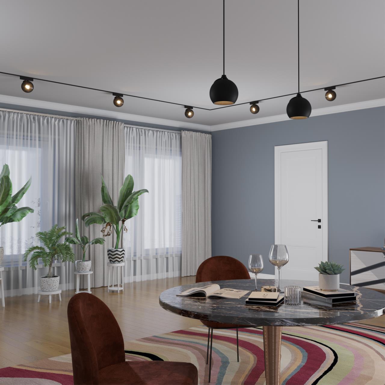 359100 SHINO NT23 191 черный Трековый светильник для низков. шинопровода IP20 LED 4000K 12W 48V 960Лм SMAL — изображение 6