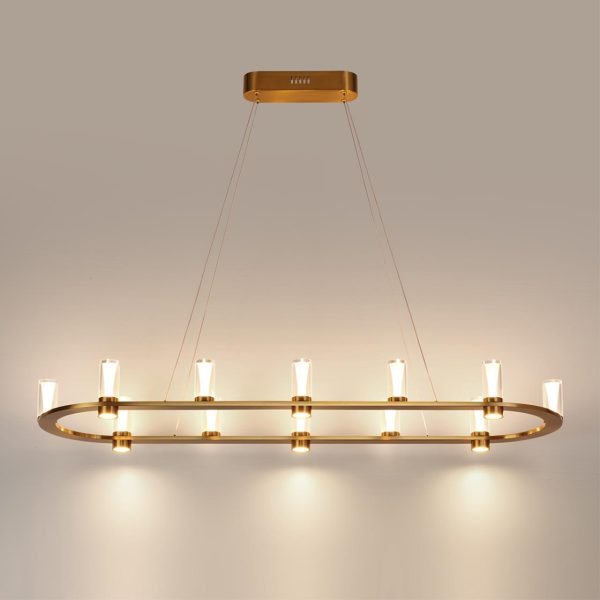 7144/65L HIGHTECH ODL26 Подвесной светильник  античная бронза/акрилл/металл IP20 LED 69W 3830Лм 3000K 180° 220V DEFANCE — изображение 6