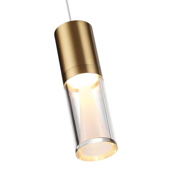 7144/4L HIGHTECH ODL26 Подвесной светильник  античная бронза/акрилл/металл IP20 LED 4W 280Лм 3000K 180° 220V DEFANCE — изображение 3