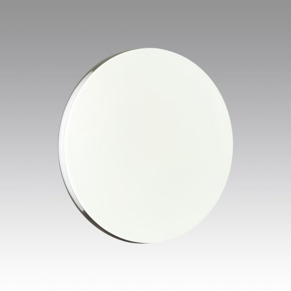 7600/DL TAN SN Светильник пластик/белый/хром LED 48Вт ДУ 2.4G /SMART 3000-4200-6300К D400 IP43 пульт ДУ/ LampSmart RINGO — изображение 6