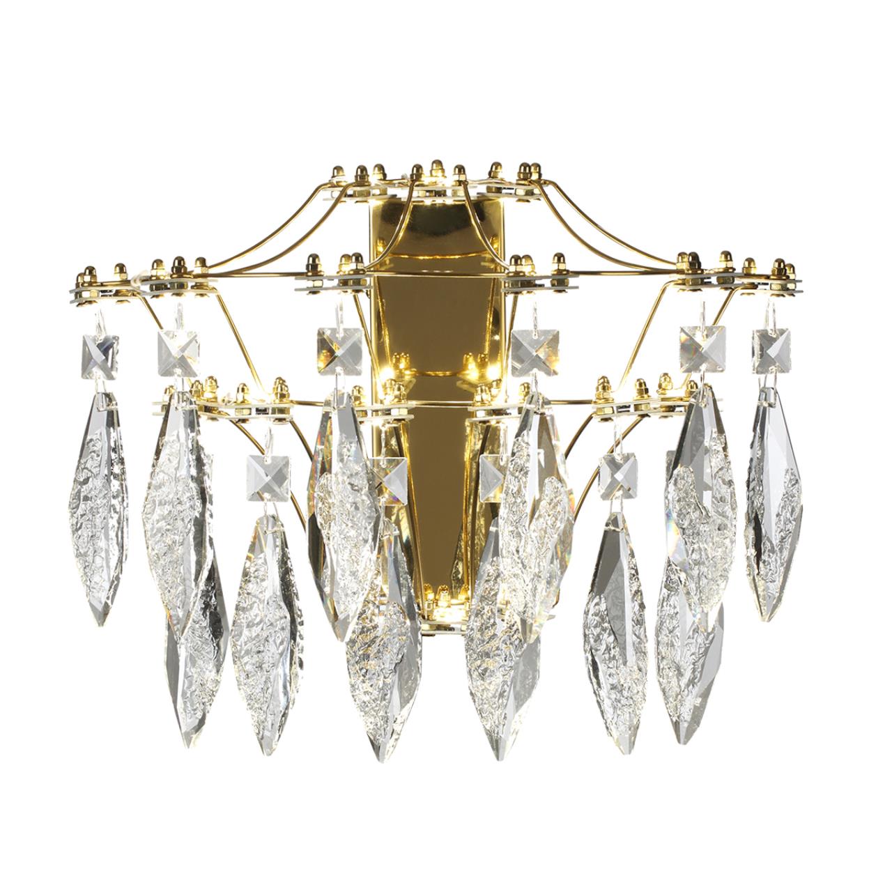 7000/25WL CLASSIC ODL_EX25 83 Настенный светильник металл/хрусталь/нерж сталь IP20 LED 25W 4000K 220-240V FLAMENCO — изображение 4