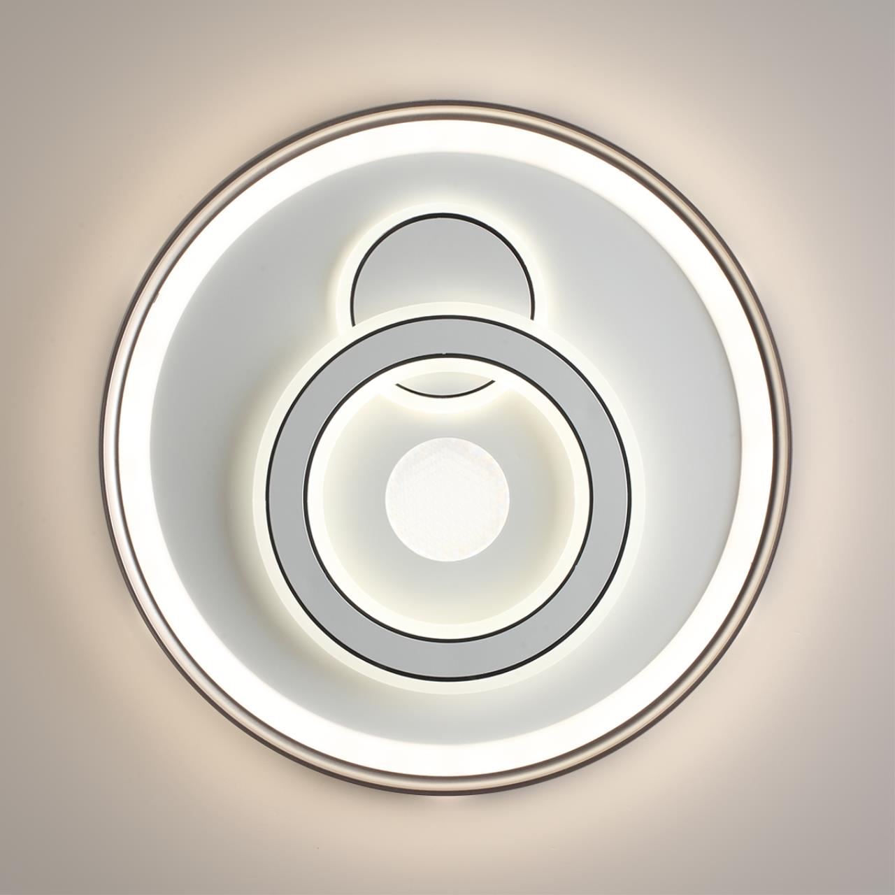 7785/85L PIKO LED SN 078 Светильник металл/белый/бронза LED 85Вт 3000-6500K D490 IP20 пульт ДУ GEMINI — изображение 7