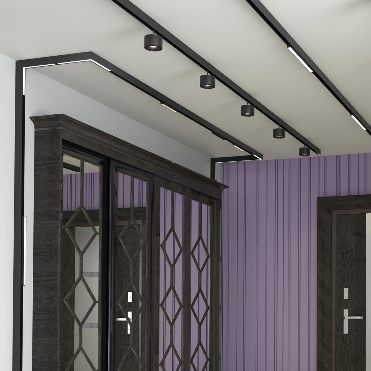 358539 SHINO NT21 158 черный Трековый светильник для низковольного шинопровода IP20 LED 4000K 12W 48V FLUM — изображение 4