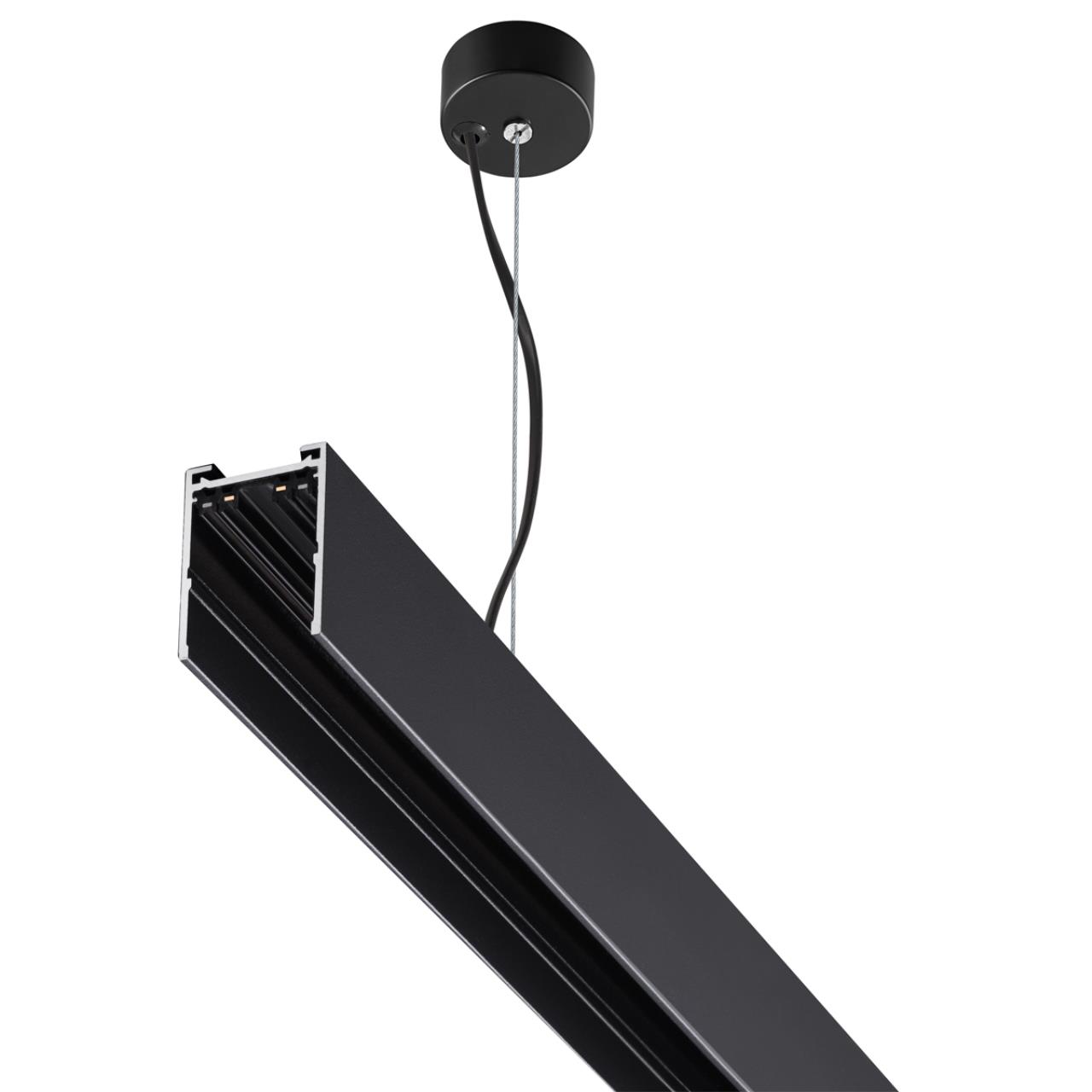 135316 PORT NT25 207 черный Подвесной комплект с 2-х метровыми тросами IP20 VECTOR — изображение 3