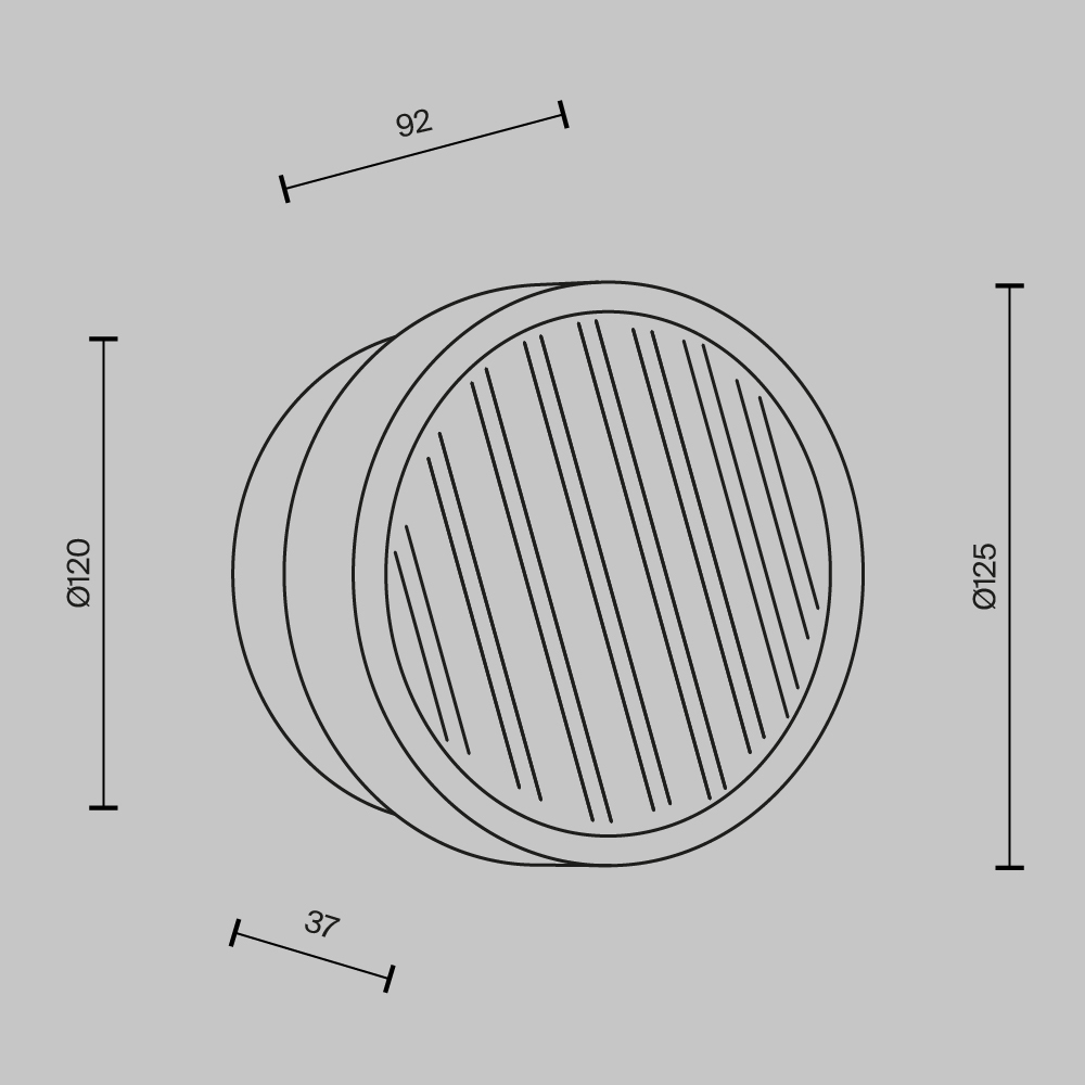 Настенный светильник (бра) Maytoni MOD493WL-L6BSK1 — изображение 2