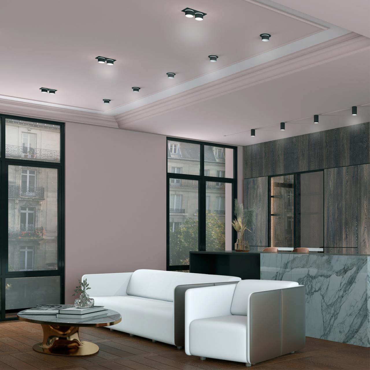 370719 SPOT NT21 510 черный Светильник встраиваемый IP20 GU10 9W 235V LIRIO — изображение 3