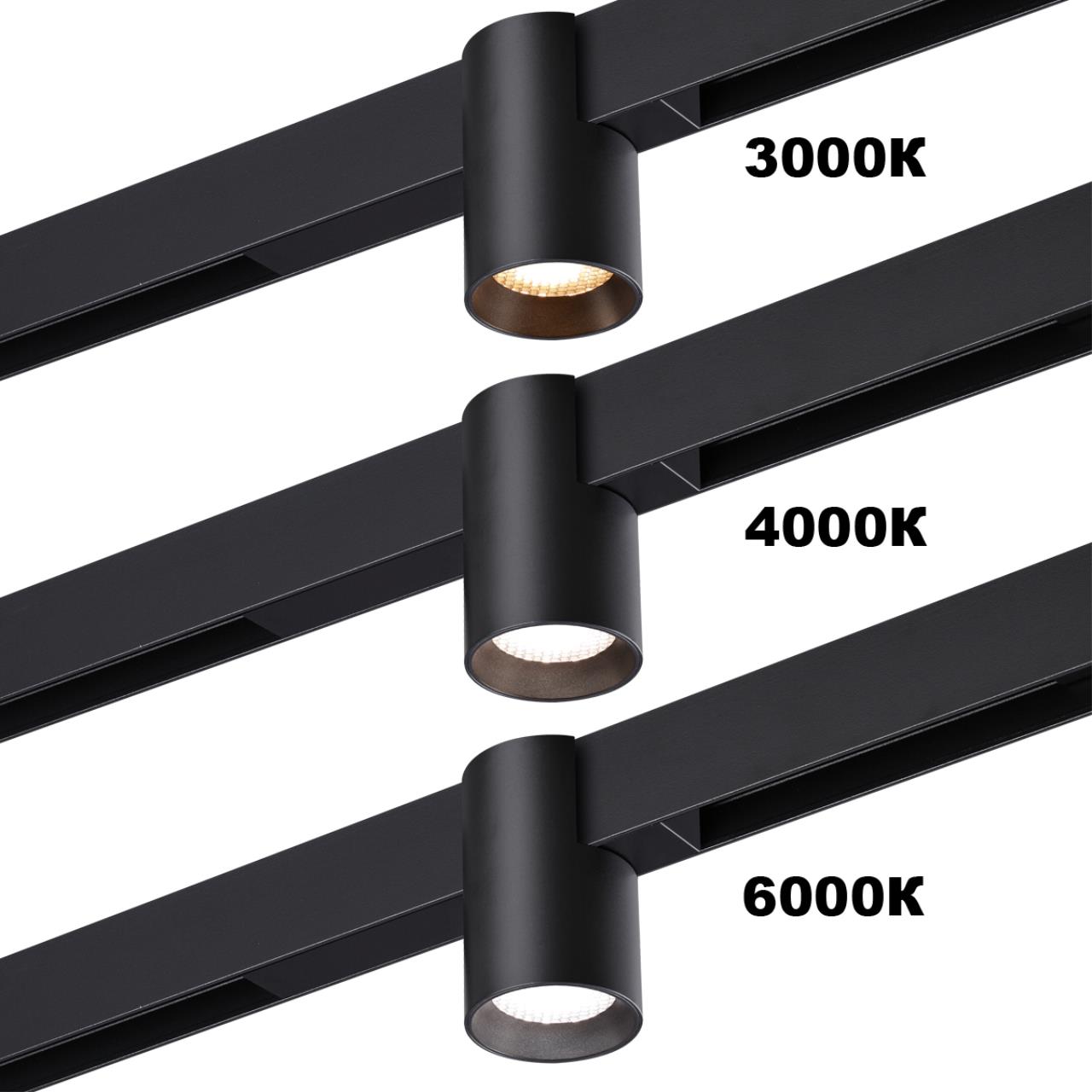 359955 PORT черный Трековый светодиодный светильник диммир. со сменой цв.температуры, пульт ДУ/Tuya Smart Life LED 10W 90-240V VECTOR — изображение 4