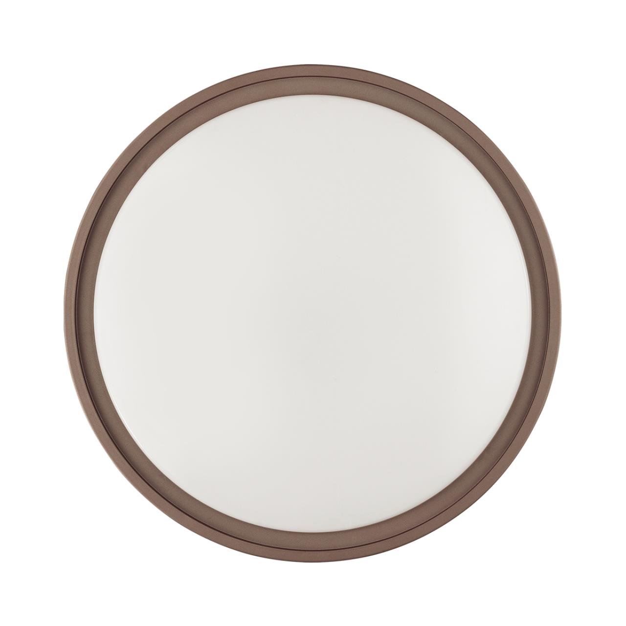 3044/CL PALE SN 028 Светильник пластик/белый/коричневый LED 30Вт 4000К D355 IP43 NAVIL — изображение 3