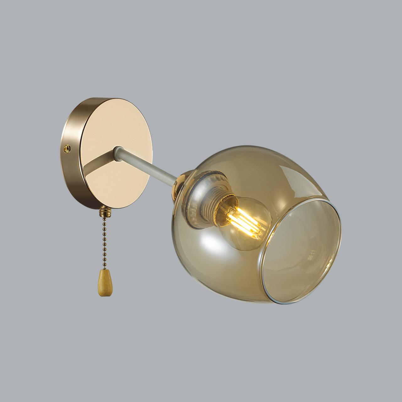 5650/1W COMFI LN23 000 белый, золотой Бра E27 1*60W 220V ODELL — изображение 4