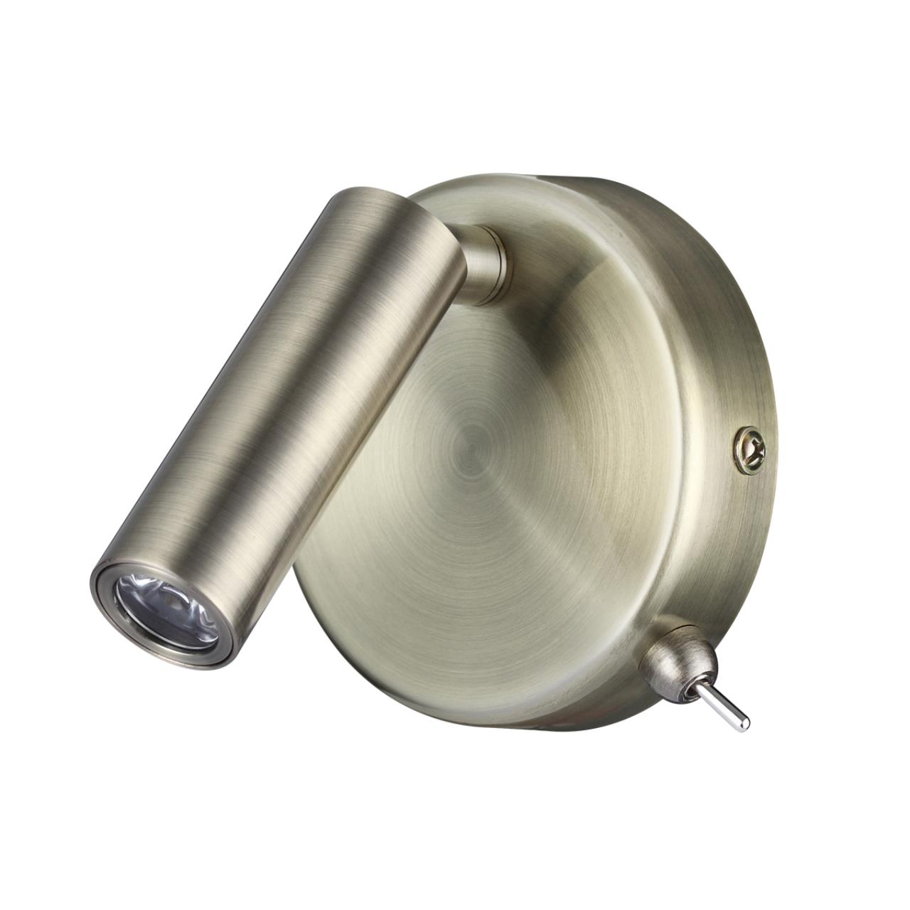 5222/3WL LEDIO LN22 000 бронза Бра с выкл. LED 3W 3000K 220V CHASE