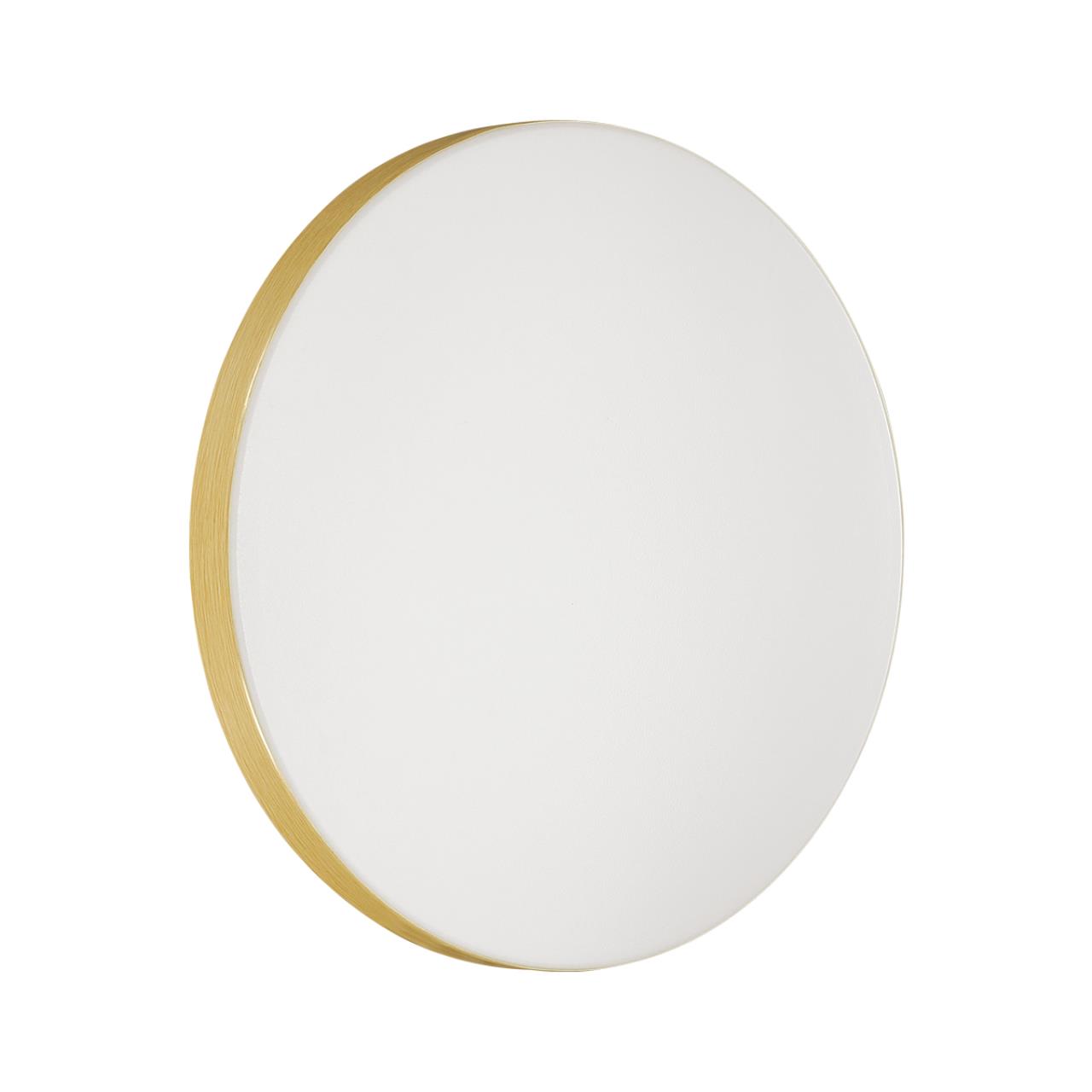 3066/AL MINI SN 207 Светильник пластик/белый/под светлое дерево LED 12Вт 4000К D215 IP43 SMALLI