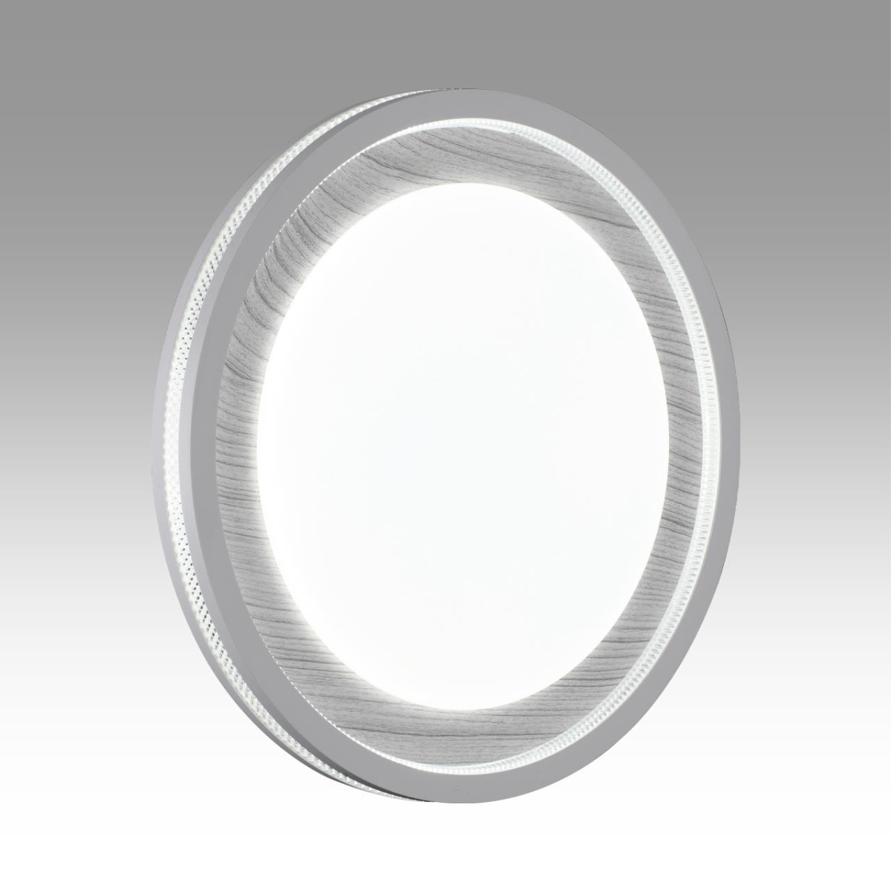 7681/ELN COLOR SN 164 Светильник пластик/сер под дер LED 76Вт 3000/4000/6000K D480 IP43 CCT MAVI WOOD — изображение 5