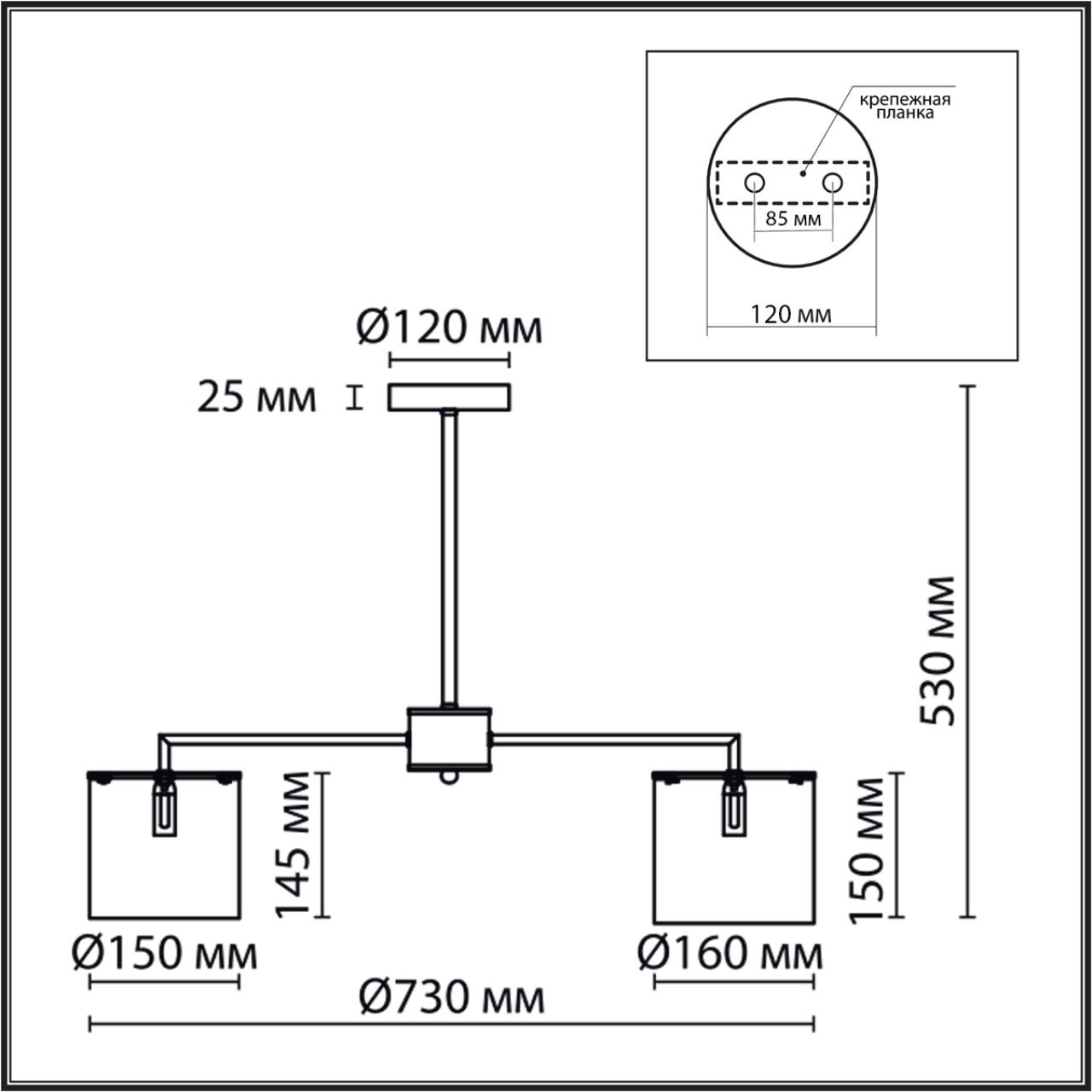 6591/6 CLASSI LN25 62 хром/белый, металл/текстиль Люстра подвесная E14 6*40W 220V SUNTORI — изображение 5