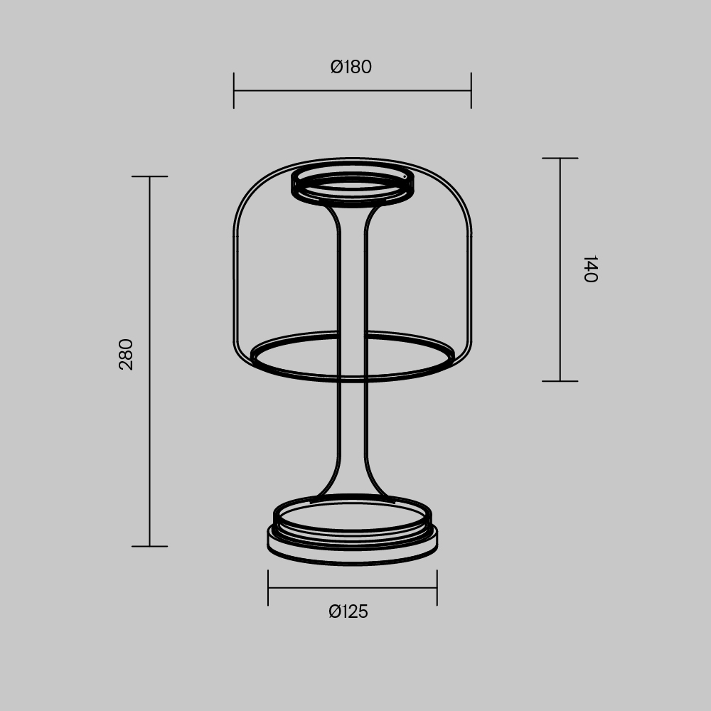 Настольный светильник Maytoni MOD286TL-L8B3K — изображение 7