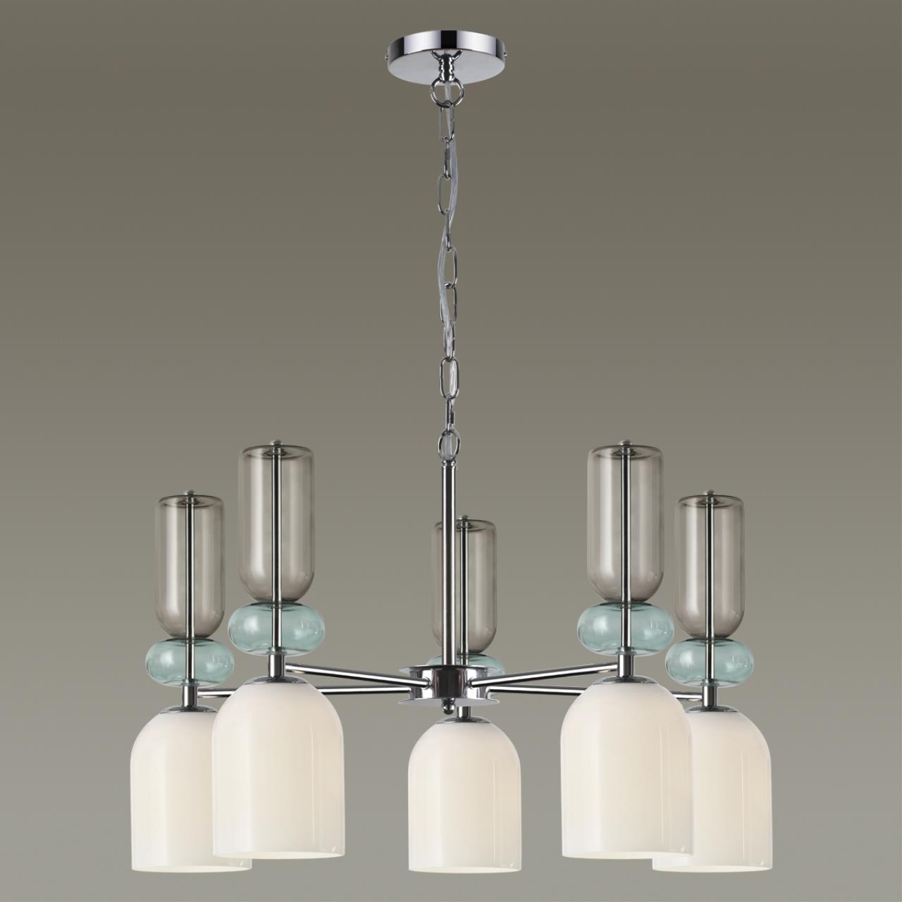 5235/5 MODERNI LN23 101 хром Люстра E27 5*40W 220V GILLIAN — изображение 4