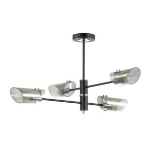 4402/4C MODERNI LN19 000 хром, черный Люстра потолочная E14 4*40W 220V NOLAN