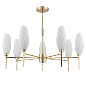 6518/7C MODERNI LN23 169 золотой Люстра потолочная G9 7*40W 220V SHIVON