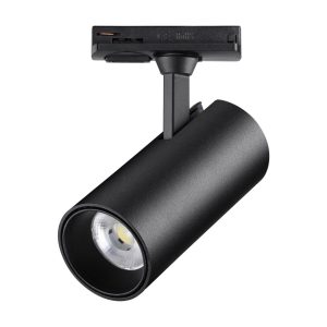 359158 PORT NT23 200 черный Светильник трековый однофазный двухжильный IP20 LED 24W 220V 4000К 2300Лм SELENE