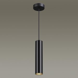 3872/1L HIGHTECH ODL19 399 черный Подвесной светильник GU10 1*50W 220V KIKO