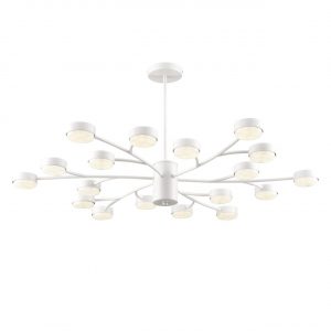 8265/18 COMFI LN26 233 металл, белый Люстра GX53 LED 18*7W 220V TORINA