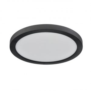 7788/18L MITRA LED SN 537 Светильник пластик/белый/черный LED 18Вт 3000/4000/6500К D225 IP44 CCT/датчик движения NEBULA BLACK