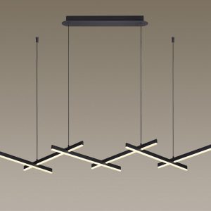3890/85L L-VISION ODL20 310 черный/металл Подвесной светильник LED 4000K 85W 220V RUDY