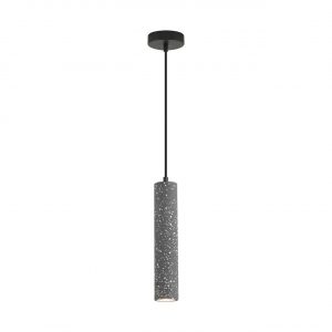 8354/1A SUSPENTIONI LN26 331 черный, металл/цемент Подвес GU10 LED 5W 220V SHAMAREL