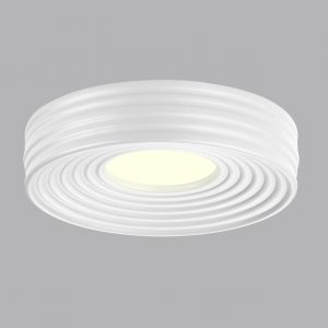 7704/40L AVRA LED SN 583 Светильник металл/пластик/белый LED 40Вт 4000K D470 IP20 MACARON