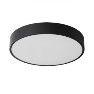 7758/36L MITRA LED SN 539 Светильник металл/акрил/черный LED (30Вт+6Вт) 4000K+4000K D400 IP20 подсветка QUASAR