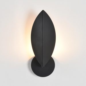 8395/1W MODERNI LN26 421 черный, металл Бра G9 20W 220V LEAF