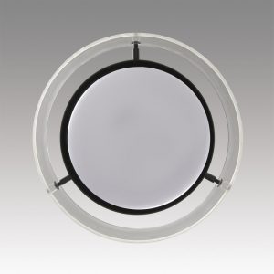 8232/1 COMFI LN26 230 черный/прозрачный, металл/стекло Подвес LED GX70 1*10W 220V NATALINA