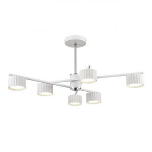 8241/6C COMFI LN26 244 белый/хром, металл Люстра потолочная LED GX53 6*7W 220V KARINA